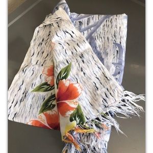 Sarong Pareo Tropical, Cruise, Beach Pool Bikini Cover-Up Wrap BOHO